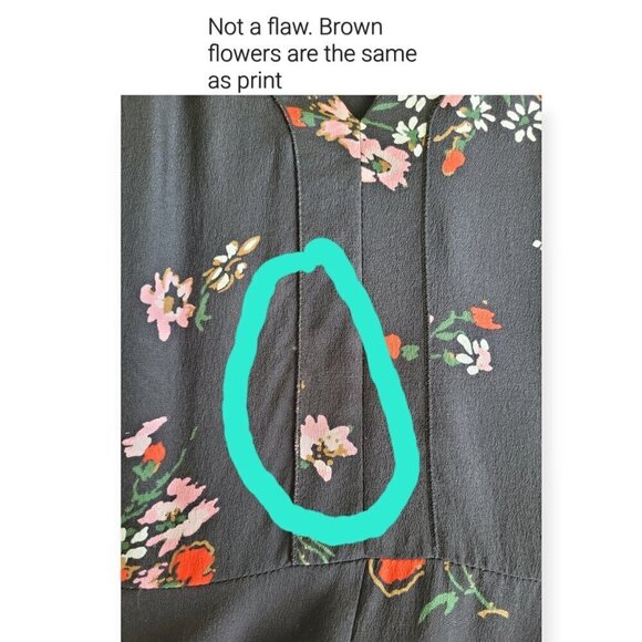 Rebecca Taylor Marguerite Sleeveless ditsy floral bohemian summer dress size 6 - Picture 10 of 12